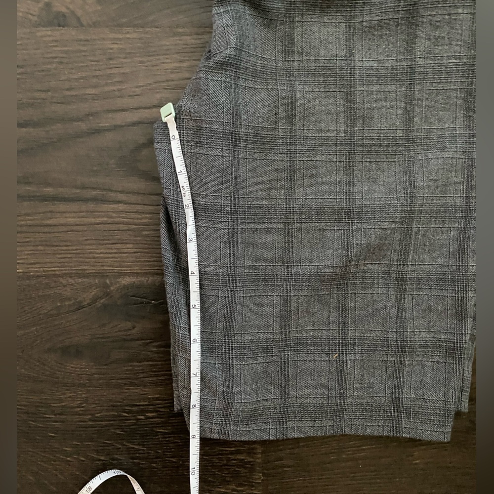 Vintage GAP Gray Plaid Women's Bermudas - Picture 2 of 5